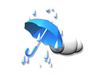 雨時々曇り
